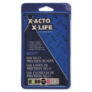 No. 11 Bulk Pack Blades for X-Acto Knives, 500/Box (X511)