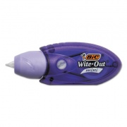 BIC WITE-OUT BRAND MINI CORRECTION TAPE, NON-REFILLABLE, 1/5" X 236" (WOMTP11)
