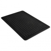 Guardian Flex Step Rubber Anti-Fatigue Mat, Polypropylene, 36 x 60, Black (24030500)