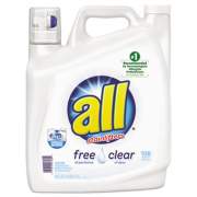 All Free Clear 2x Liquid Laundry Detergent, Unscented, 162 Oz Bottle, 2/carton (46139)