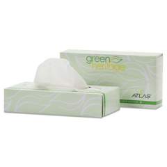 Resolute Tissue 072A Green Heritage Professional Facial Tissue