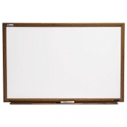AbilityOne 7110016305156 SKILCRAFT Quartet Melamine Dry Erase White Board, 48 x 36
