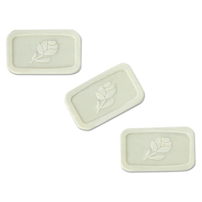Good Day Unwrapped Amenity Bar Soap, Fresh Scent, #1 1/2, 500/Carton (400150)