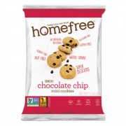 Homefree Gluten Free Chocolate Chip Mini Cookies, 1.1 oz Pack, 30/Carton (01873)