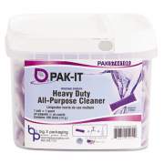 Heavy-Duty All-Purpose Cleaner, Pleasant Scent, 100 PAK-ITs/Tub, 4 Tubs/CT (5744203400CT)