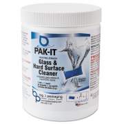 GLASS AND HARD-SURFACE CLEANER, PLEASANT SCENT, 20 PAK-ITS/JAR, 12 JARS/CARTON (5551202240CT)
