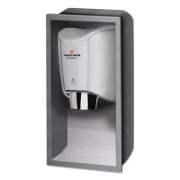 WORLD DRYER SMARTdri Hand Dryer Recess Kit, 15l x 4w x 25h, Stainless Steel (KKR973)