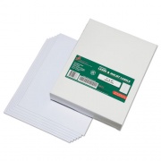 AbilityOne 7530016471412 SKILCRAFT Recycled Address Labels, Inkjet/Laser Printers, 1 x 4, White, 20/Sheet, 250 Sheets/Box