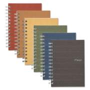 Mead RECYCLED NOTEBOOK, 1 SUBJECT, MEDIUM/COLLEGE RULE, ASSORTED COLOR COVERS, 7 X 5, 80 SHEETS (45186)