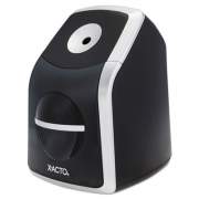 X-ACTO SHARPX CLASSIC HOME OFFICE ELECTRIC PENCIL SHARPENER, AC-POWERED, 3" X 4" X 5.1", BLACK/SILVER (1771LMR)