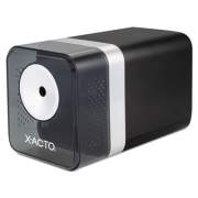 X-ACTO POWER3 OFFICE ELECTRIC PENCIL SHARPENER, AC-POWERED, 3.5" X 8.5" X 4", BLACK (1744LMR)