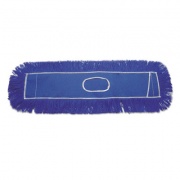 Boardwalk Clinger Dust Mop Head, Nylon, 36 X 5, Blue, 12/carton (CL365BSP)