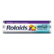 Rolaids Ultra Strength Antacid Chewable Tablets, Assorted Fruit, 10/roll, 12 Roll/box (R10049)