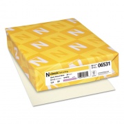 Neenah CLASSIC Laid Stationery, 24 lb, 8.5 x 11, Classic Natural White, 500/Ream (06531)