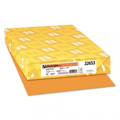 Astrobrights Color Paper, 24 lb, 11 x 17, Cosmic Orange, 500/Ream (22653)