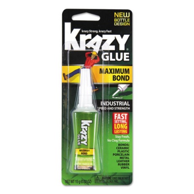 Maximum Bond Krazy Glue, 0.52 oz, Dries Clear (KG48948MR)