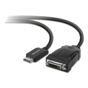 Belkin DisplayPort to DVI Adapter, 5", Black (F2CD005B)