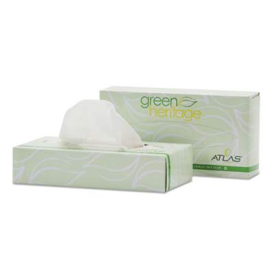 Resolute Tissue 324330 Green Heritage Professional Facial Tissue