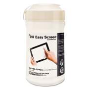 Sani Professional Pdi Easy Screen Cleaning Wipes, 9 X 6, White, 70/canister, 12/ctn (P03672)