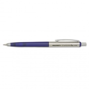 AbilityOne 7520016558504 SKILCRAFT Stainless Elite Mechanical Pencil, 0.7 mm, HB (#2.5), Black Lead, Blue/Silver Barrel, 3/Pack
