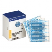 First Aid Only SmartCompliance Blue Metal Detectable Bandages,Fingertip, 1.75 x 2, 20 Box (FAE3040)