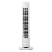 Holmes Oscillating Tower Fan, Three-Speed, White, 5 9/10"W x 31"H (HTF3110AWM)