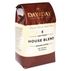 Day to Day Coffee 100% Pure Coffee, House Blend, Ground, 28 oz Bag (33700)