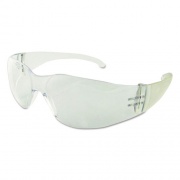 Boardwalk Safety Glasses, Clear Frame/Clear Lens, Polycarbonate, Dozen (00021)