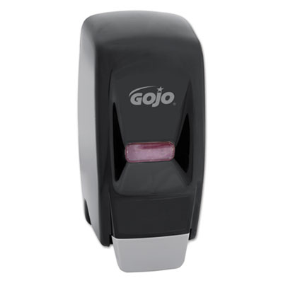 GOJO BAG-IN-BOX LIQUID SOAP DISPENSER, 800 ML, 5.75" X 5.5" X 5.13", BLACK (9033)