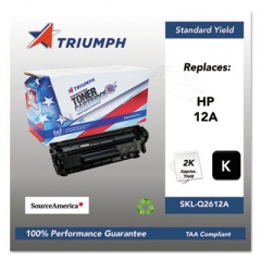 Triumph 751000NSH0171 Remanufactured Q2612A (12A) Toner, 2,000 Page-Yield, Black