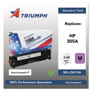 Triumph 751000NSH1287 Remanufactured CE413A (305A) Toner, 2,600 Page-Yield, Magenta
