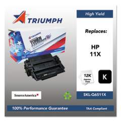 Triumph 751000NSH0360 REMANUFACTURED Q6511X (11X) HIGH-YIELD TONER, 12000 PG-YLD, BLACK