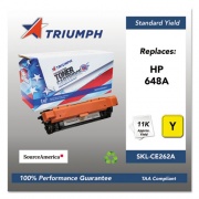 Triumph 751000NSH1116 Remanufactured CE262A (648A) Toner, 11,000 Page-Yield, Yellow