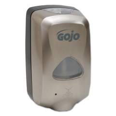 GOJO TFX TOUCH-FREE AUTOMATIC FOAM SOAP DISPENSER, 1,200 ML, 6" X 4" X 10.5", BRUSHED METALLIC (279912EEU00)