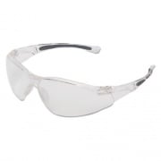 Honeywell Uvex A800 Series Safety Eyewear, Anti-Scratch, Clear Frame, Clear Lens