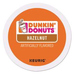 Dunkin Donuts K-Cup Pods, Hazelnut, 24/box (0848)