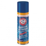 Arm & Hammer Baking Soda Air Freshener, Light Fresh, 7 oz Aerosol Spray, 12/Carton (3320094170CT)