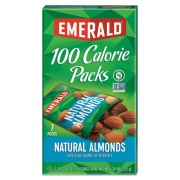 Emerald 100 CALORIE PACK ALL NATURAL ALMONDS, 0.63 OZ PACKS, 84/CARTON (34325CT)