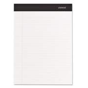 Universal SUGARCANE-BASED WRITING PADS, WIDE/LEGAL RULE, 8.5 X 11.75, WHITE, 50 SHEETS, 2/PACK (60630)