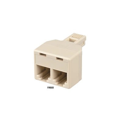 Black Box Splitter - Rj11 Straight-pinned Modular (FM008)