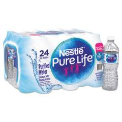 Nestl Pure Life Purified Water, 16.9 oz Bottle, 24/Carton (101264CT)
