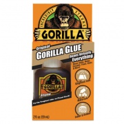 Gorilla Original Formula Glue, 2 oz, Dries Light Brown (5000206)