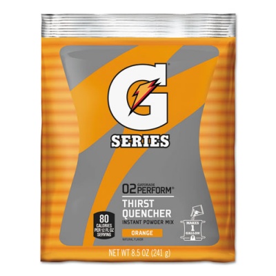 Gatorade Original Powdered Drink Mix, Orange, 8.5oz Packets, 40/Carton (03957)