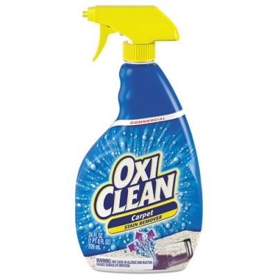 OxiClean Carpet Spot and Stain Remover, 24 oz Trigger Spray Bottle, 6/Carton (5703700078)