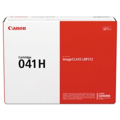 Canon 0453C001 (041) High-Yield Toner, 20,000 Page-Yield, Black