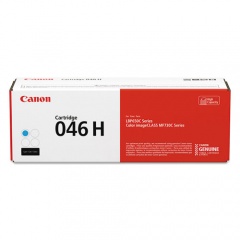 Canon 1253C001 (046) High-Yield Toner, 5,000 Page-Yield, Cyan