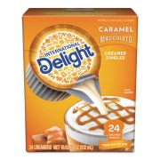International Delight Flavored Liquid Non-Dairy Coffee Creamer, Caramel Macchiato, Mini Cups, 24/Box (101766)