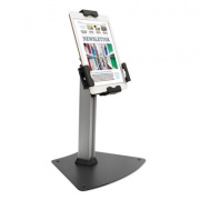 Kantek Tablet Kiosk Desktop Stand for 7" to 10" Tablets, Silver (TS950)
