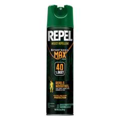 Diversey Repel Insect Repellent Sportsmen Max Formula, 6.5 Oz Aerosol, Unscented, 12/ct (CB003384)