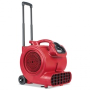 Sanitaire DRY TIME Air Mover SC6057A, 1,281 cfm, Red, 20 ft Cord